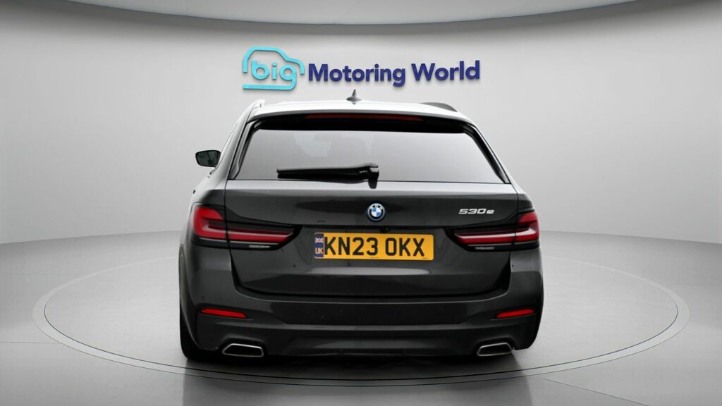 BMW 5 Series M Sport KN23OKX Grey #6