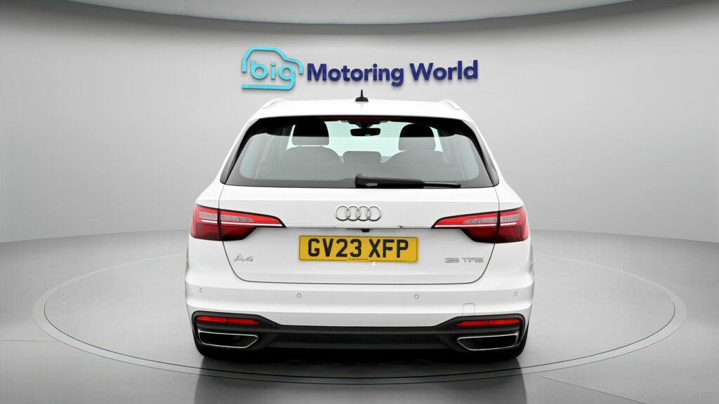 Audi A4 Avant Technik GV23XFP White #6