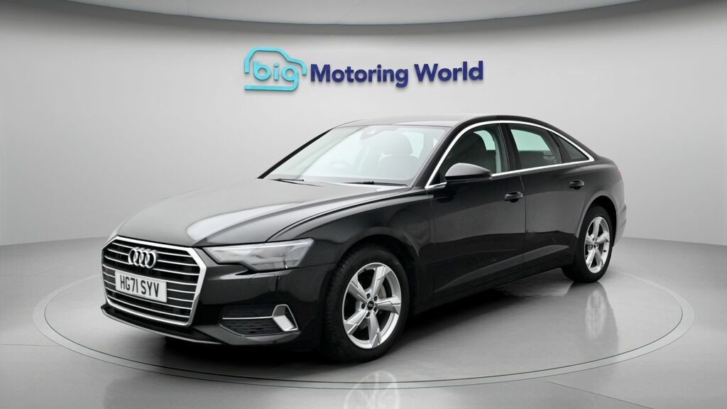 Audi A6 Saloon Sport Black #3