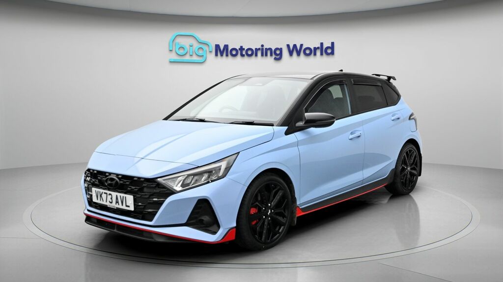 Hyundai I20 N Blue #3