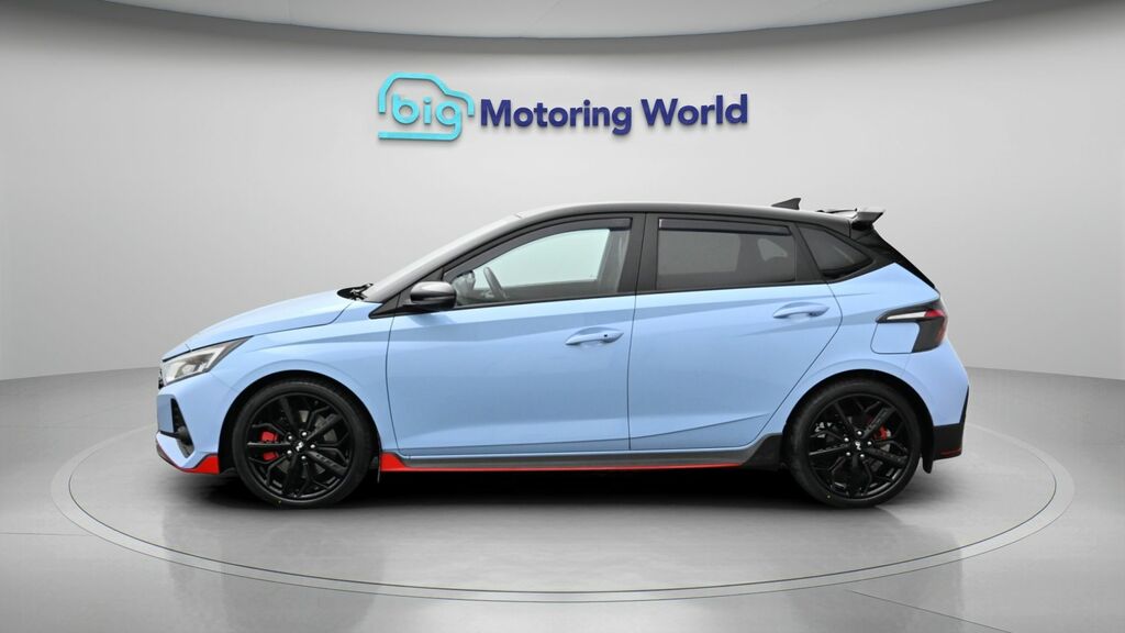 Hyundai I20 N Blue #4