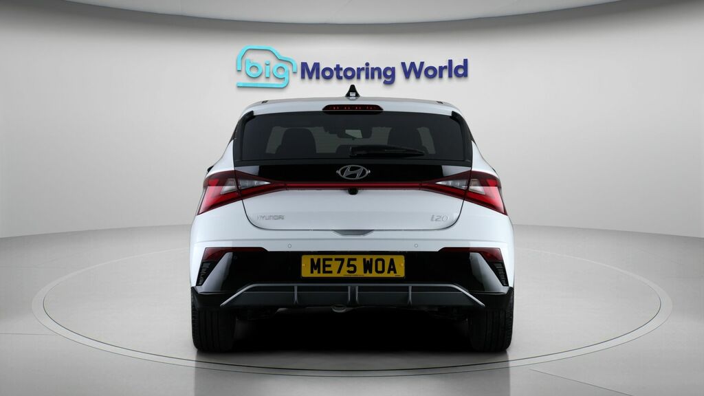 Hyundai I20 Black Line ME75WOA White #6