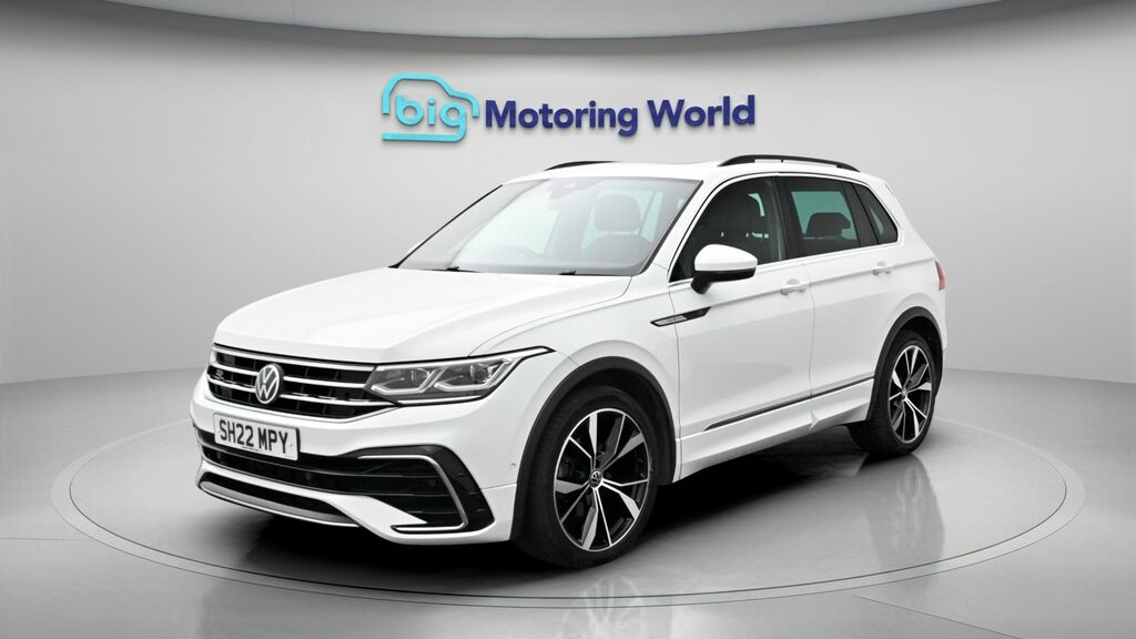Volkswagen Tiguan R-line SH22MPY White #3