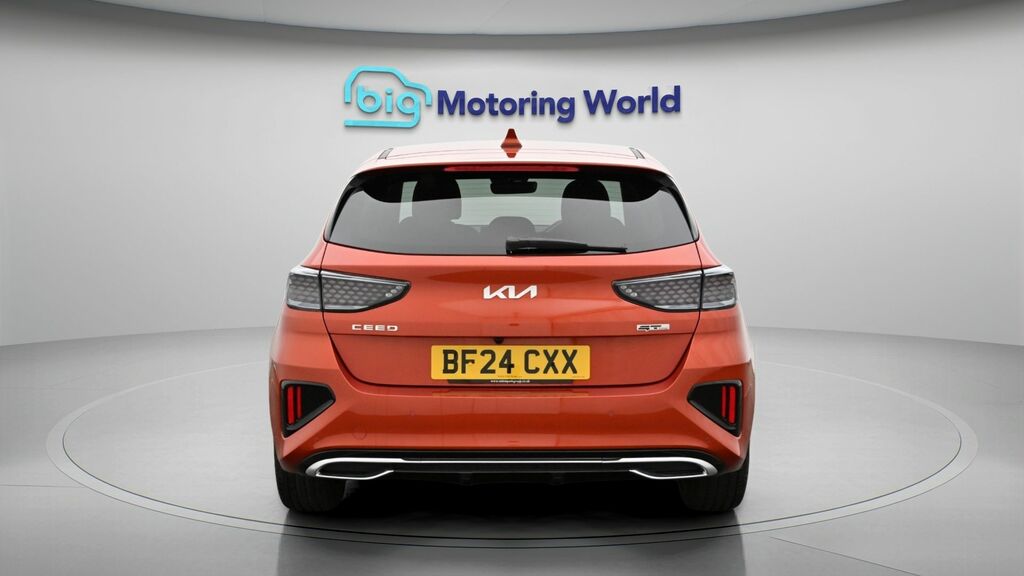 Kia Ceed Gt-line Orange #6