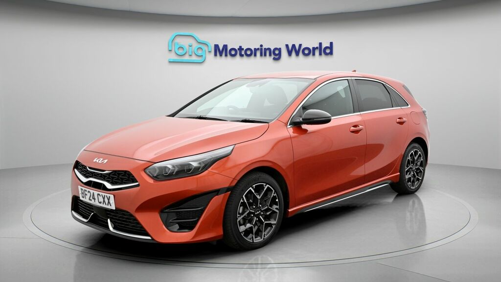 Kia Ceed Gt-line Orange #3