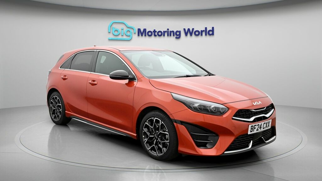 Kia Ceed Gt-line Orange