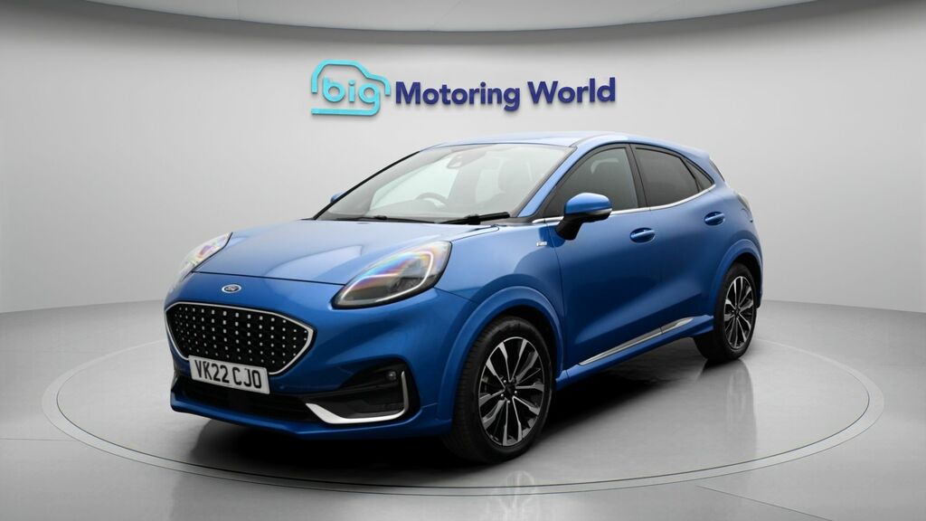 Ford Puma St-line Vignale VK22CJO Blue #3