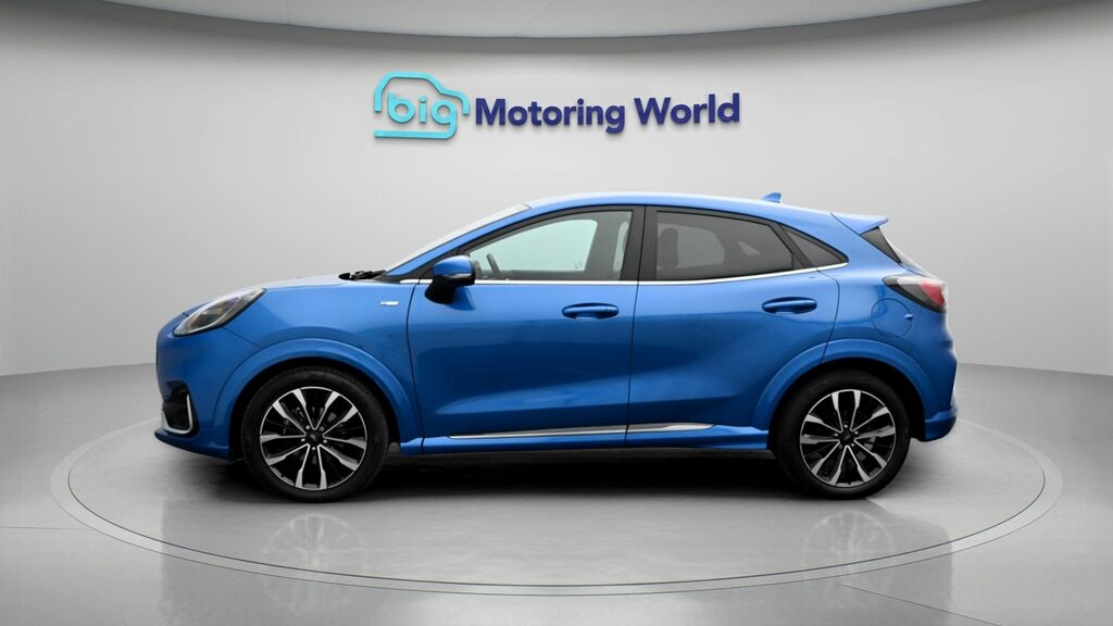 Ford Puma St-line Vignale VK22CJO Blue #4
