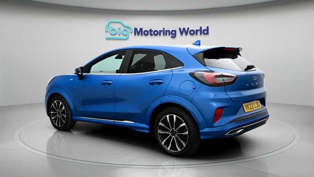 Ford Puma St-line Vignale VK22CJO Blue #5
