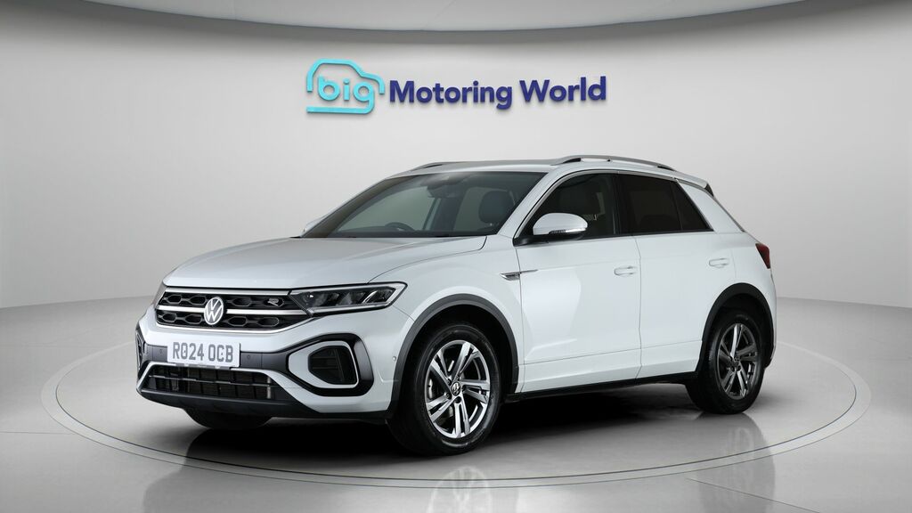 Volkswagen T-Roc R-line RO24OCB White #3