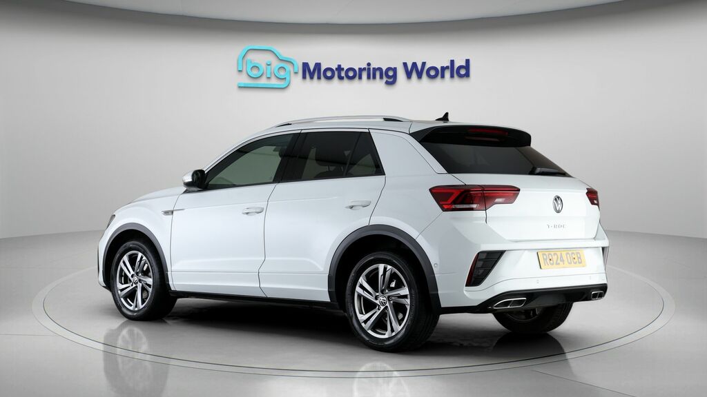 Volkswagen T-Roc R-line RO24OCB White #5
