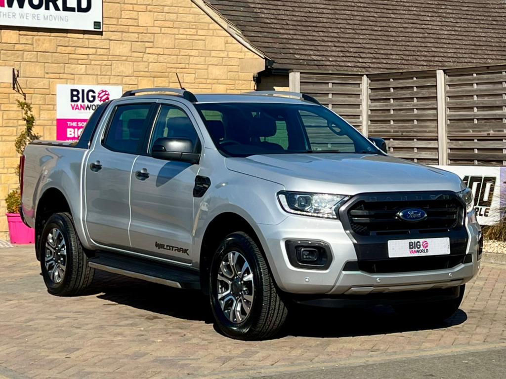Ford Ranger Tdci 213 Wildtrak Ecoblue 4Wd Double Cab With Roll Silver