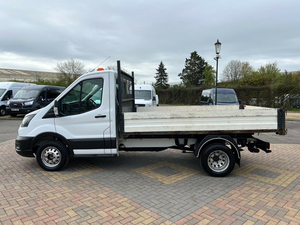 Ford Transit Custom 350 Tdci 130 L2 Leader Ecoblue Mwb Single Cab 10Ft FL21AWH White #5