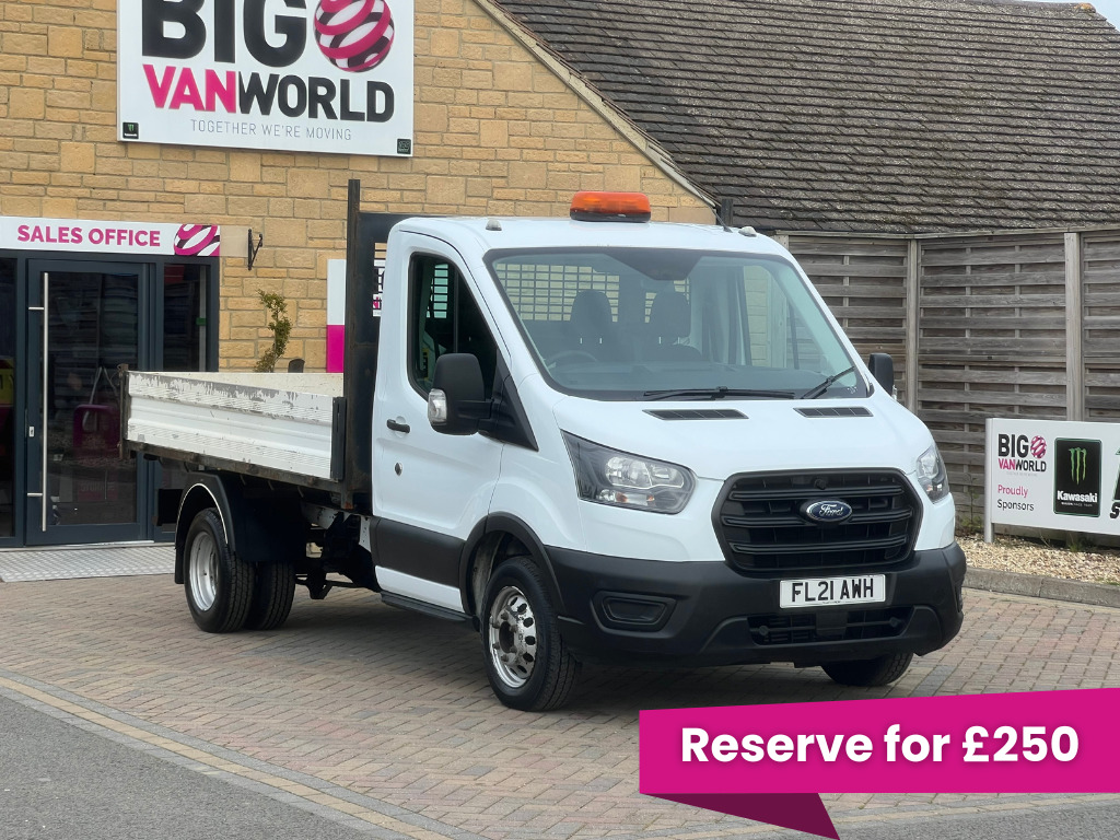 Ford Transit Custom 350 Tdci 130 L2 Leader Ecoblue Mwb Single Cab 10Ft White