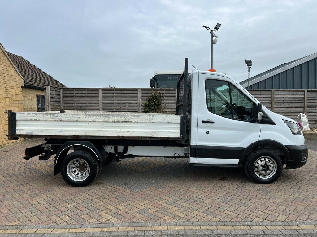 Ford Transit Custom 350 Tdci 130 L2 Leader Ecoblue Mwb Single Cab 10Ft FL21AWH White #2