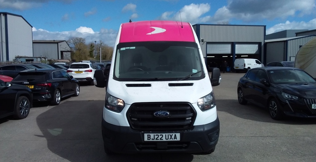 Ford Transit Custom 350 Tdci 130 L3h3 Leader Ecoblue Lwb High Roof Rwd BJ22UXA Pink #3