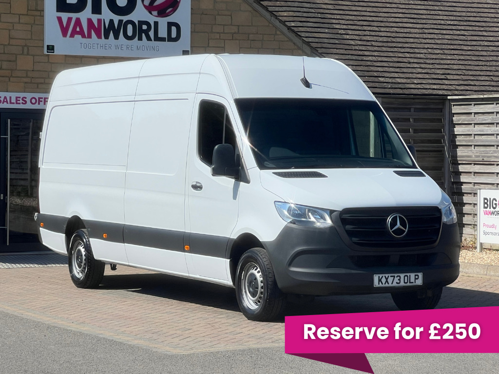 Mercedes-Benz Sprinter 315 Cdi 150 L3h2 Progressive Lwb High Roof Rwd 22 White