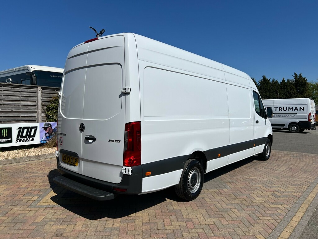 Mercedes-Benz Sprinter 315 Cdi 150 L3h2 Progressive Lwb High Roof Rwd 22 KX73OLP White #3