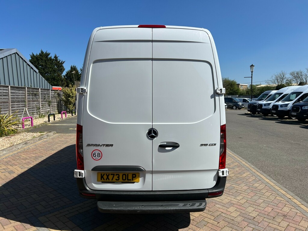 Mercedes-Benz Sprinter 315 Cdi 150 L3h2 Progressive Lwb High Roof Rwd 22 KX73OLP White #4