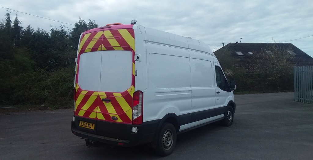 Ford Transit Custom 350 Tdci 130 L3h3 Leader Ecoblue Lwb High Roof Rwd BJ22NLT Blue #3