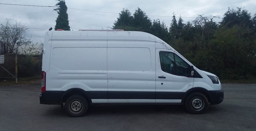 Ford Transit Custom 350 Tdci 130 L3h3 Leader Ecoblue Lwb High Roof Rwd BJ22NLT Blue #2