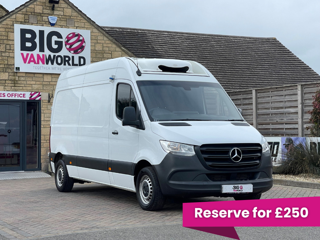 Mercedes-Benz Sprinter 315 Cdi 150 L2h2 Progressive Fridge Van Wth Overni White