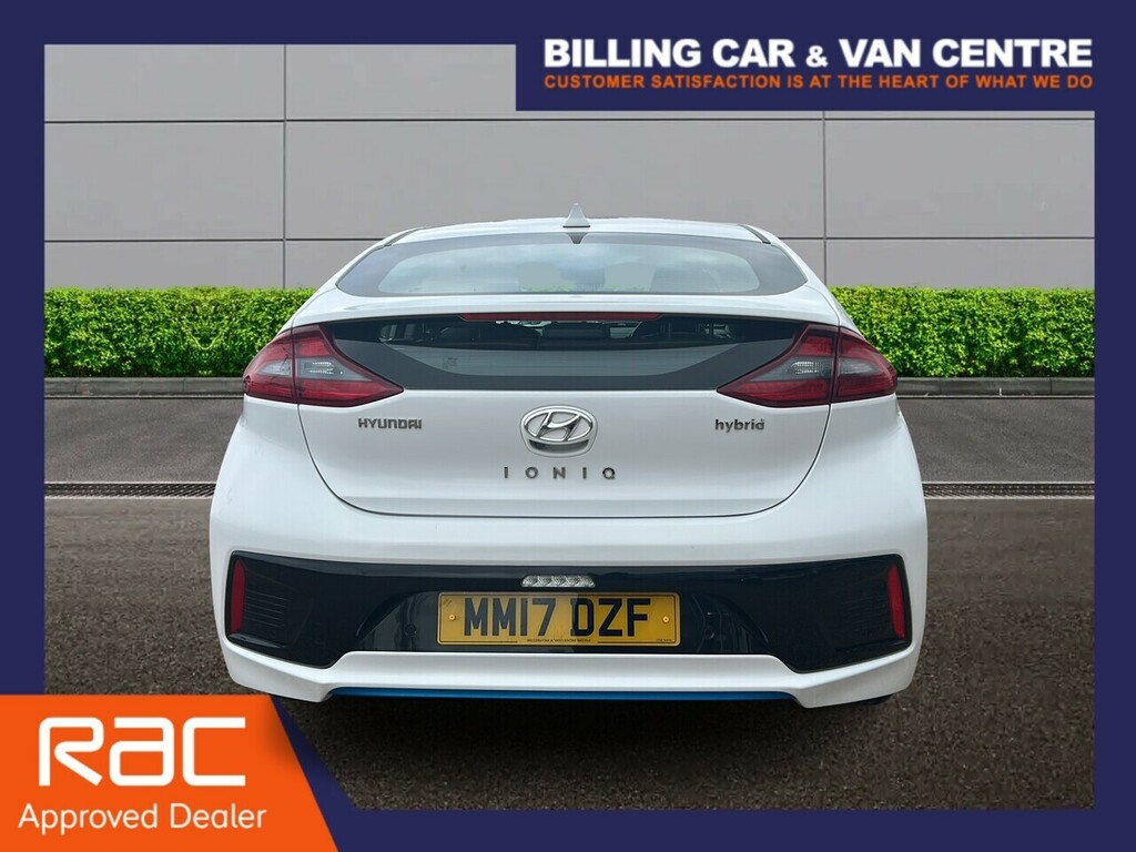 Hyundai Ioniq 1.6 H-gdi Premium Se Hatchback Hybrid D White #6