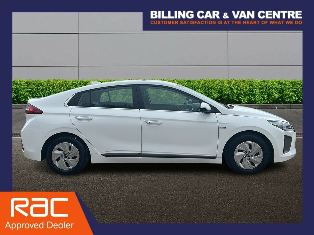 Hyundai Ioniq 1.6 H-gdi Premium Se Hatchback Hybrid D White #5