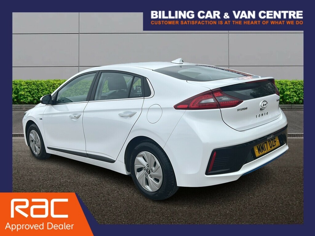 Hyundai Ioniq 1.6 H-gdi Premium Se Hatchback Hybrid D White #2