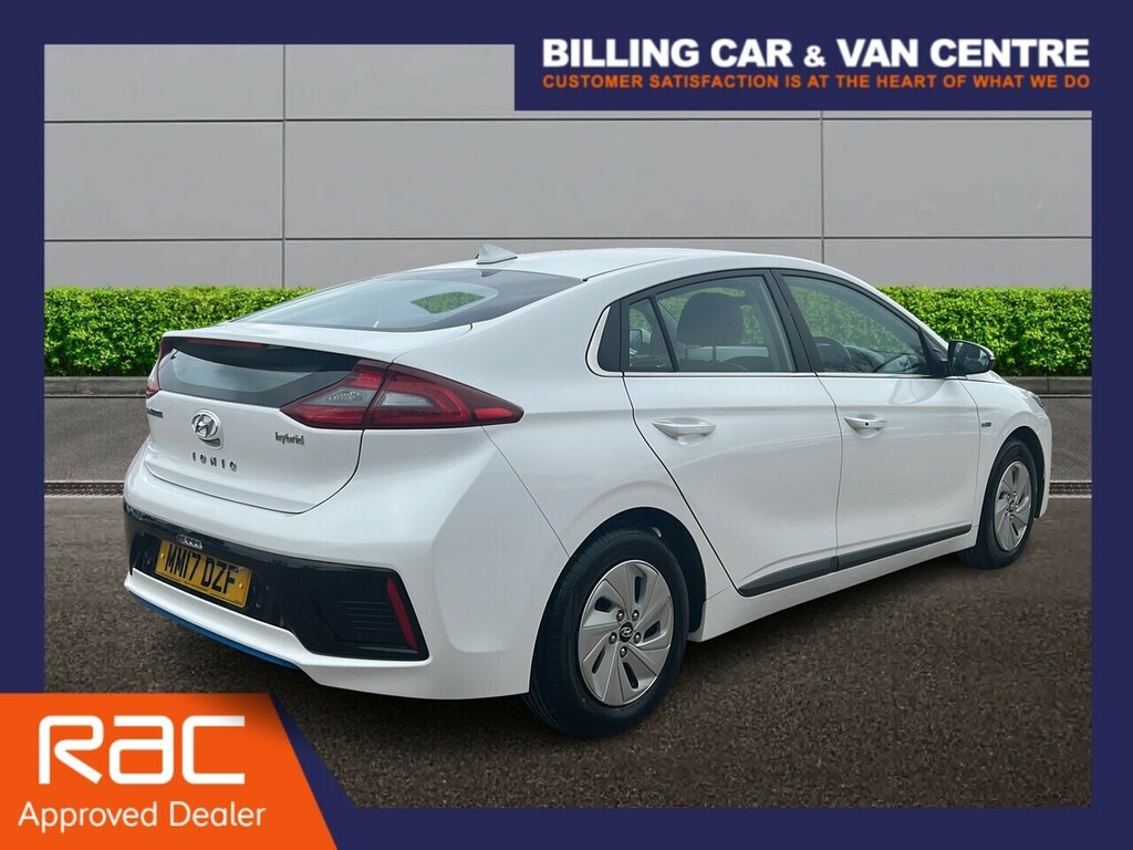 Hyundai Ioniq 1.6 H-gdi Premium Se Hatchback Hybrid D White #3