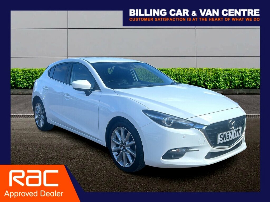 Mazda 3 2.0 Skyactiv-g Sport Nav Hatchback Manu White
