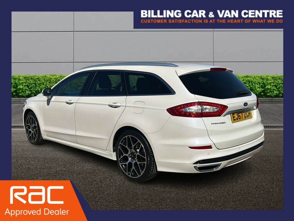 Ford Mondeo 2.0 Tdci Titanium Edition Estate Powers EJ67ZGH White #3