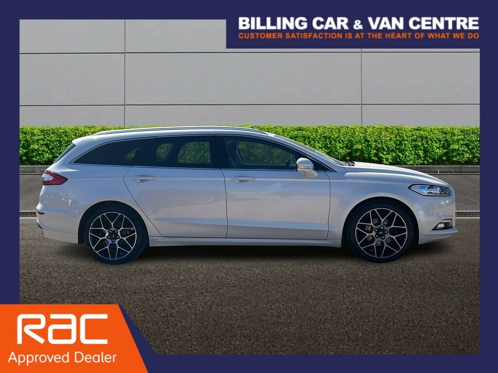 Ford Mondeo 2.0 Tdci Titanium Edition Estate Powers EJ67ZGH White #6