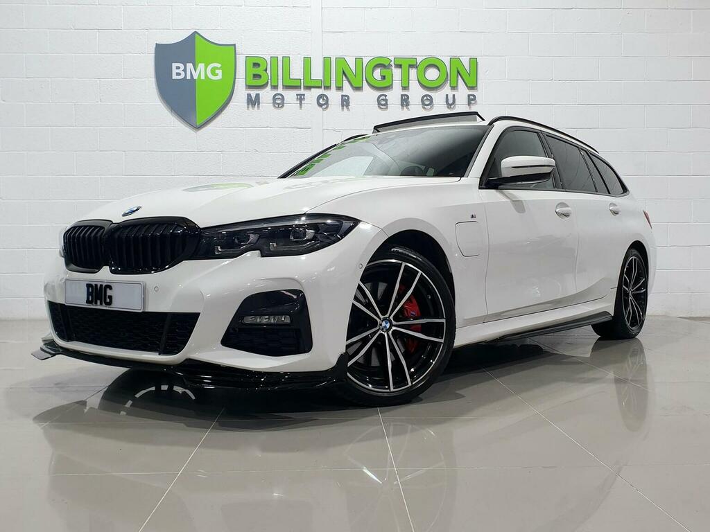 BMW 3 Series Estate 2.0 330E 12Kwh M Sport Touring Euro 6 YE21VZH White #3