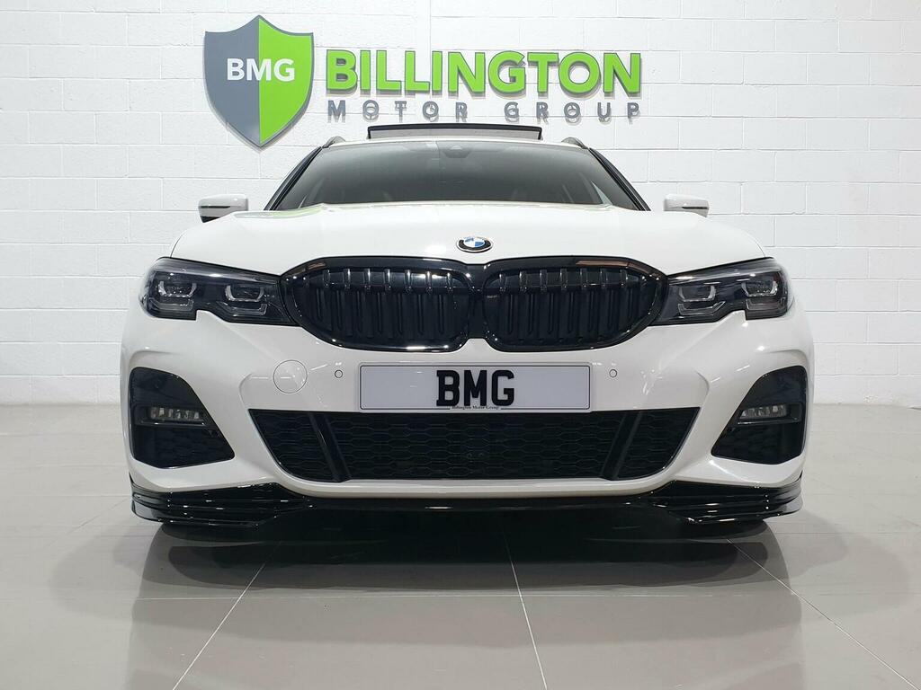 BMW 3 Series Estate 2.0 330E 12Kwh M Sport Touring Euro 6 YE21VZH White #2
