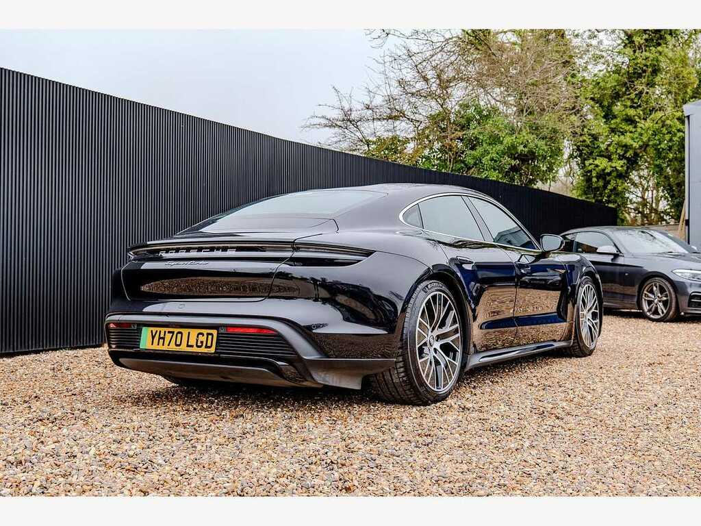 Porsche Taycan Turbo Black #5