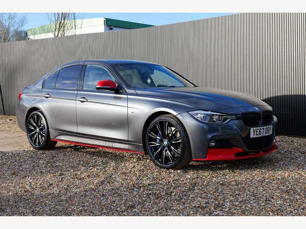 BMW 3 Series Xdrive M Sport YE67ORY Grey #2