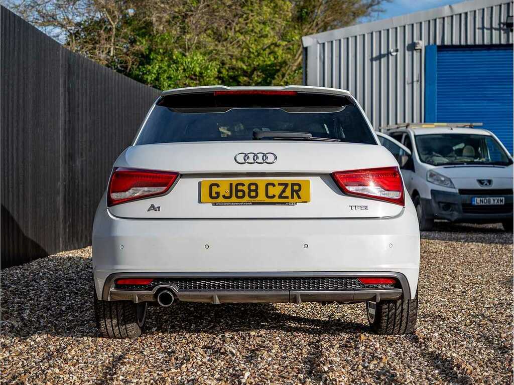 Audi A1 S Line Nav Tfsi S-a GJ68CZR White #6