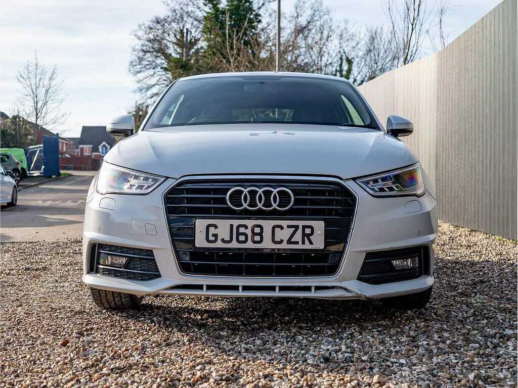Audi A1 S Line Nav Tfsi S-a GJ68CZR White #2