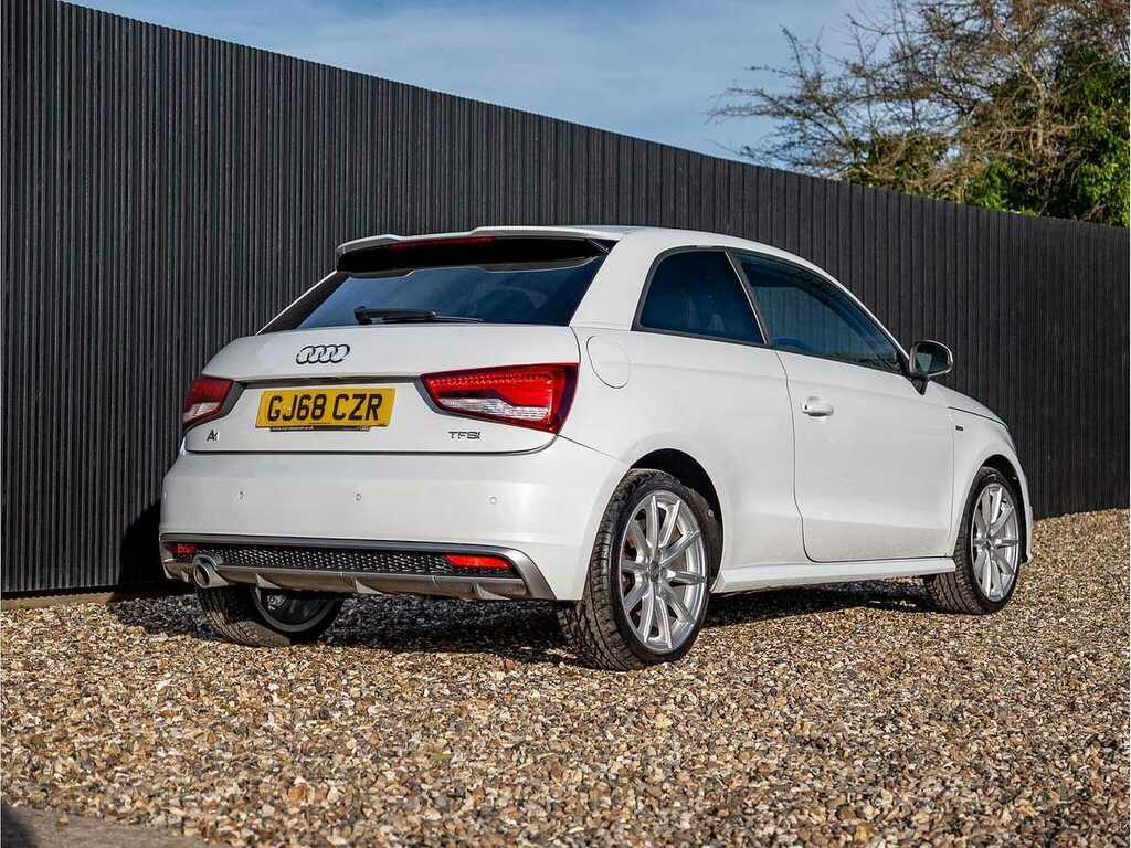 Audi A1 S Line Nav Tfsi S-a GJ68CZR White #5