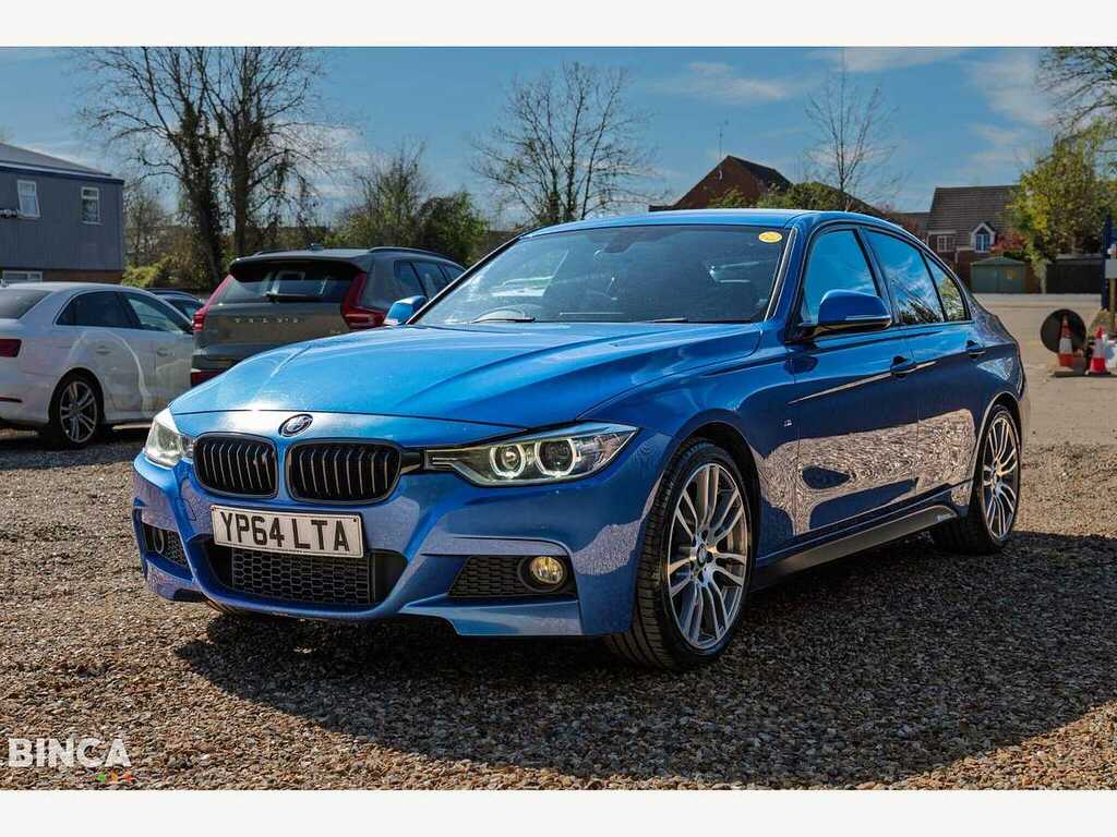 BMW 3 Series M Sport YP64LTA Blue #6