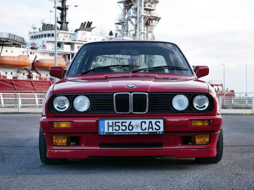 BMW 3 Series Saloon Red #6