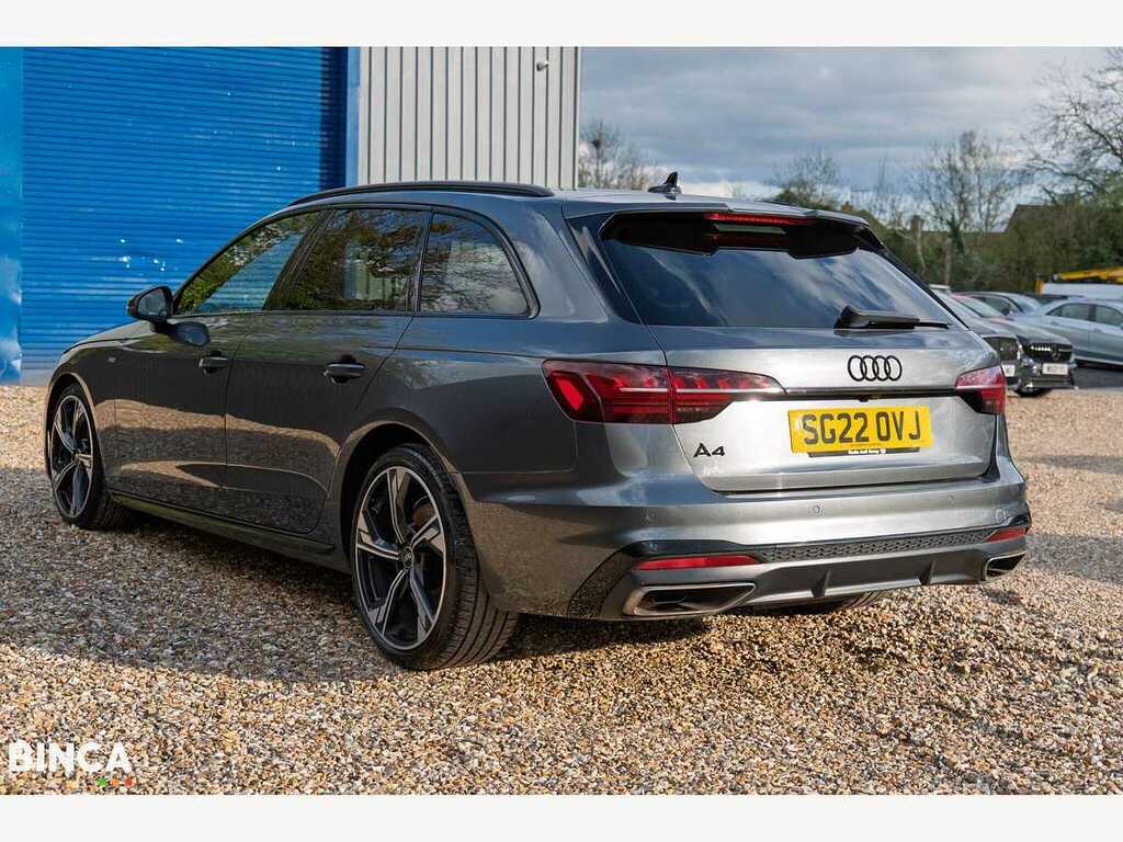 Audi A4 S Ln Blk Ed 35 Tfsi Mhev Sa SG22OVJ Grey #4