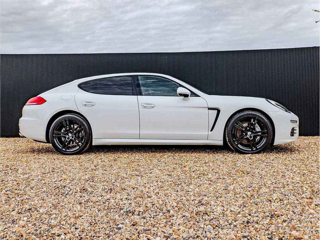 Porsche Panamera V6 4 S-a White #4
