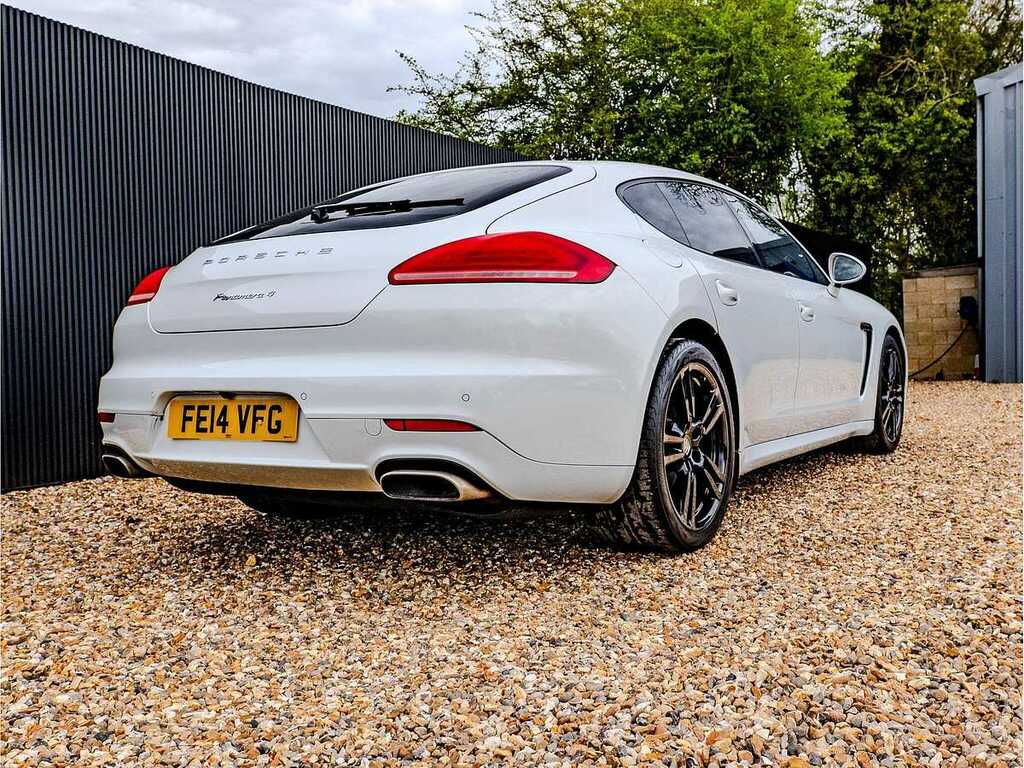 Porsche Panamera V6 4 S-a White #5