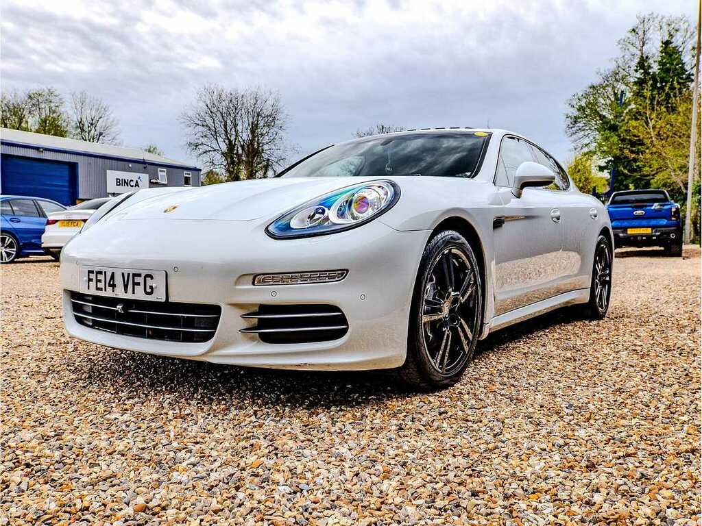 Porsche Panamera V6 4 S-a White #3