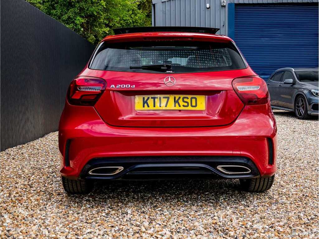Mercedes-Benz A Class 200 D Amg Line Premium A KT17KSO Red #4