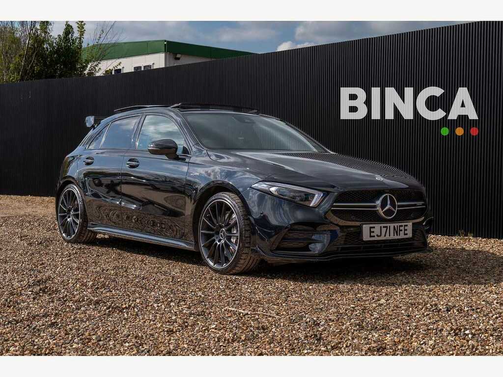 Mercedes-Benz A Class A 35 Premium 4Matic Ed A Black
