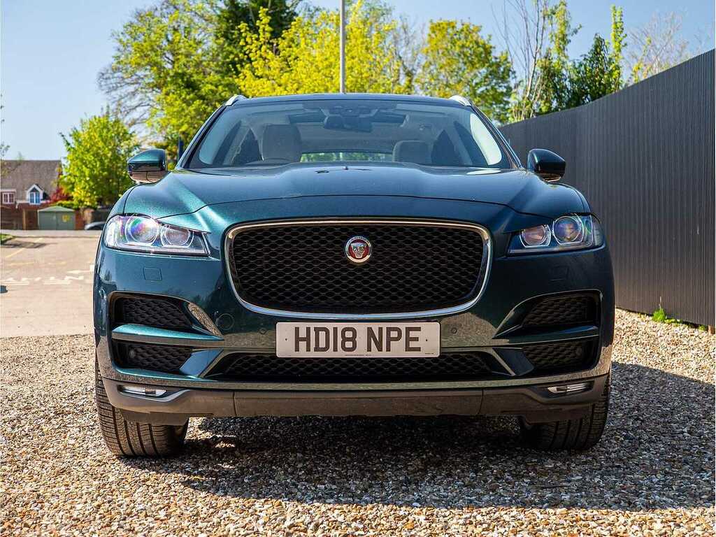 Jaguar F-Pace Portfolio Awd D HD18NPE Green #2