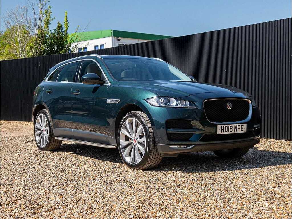 Jaguar F-Pace Portfolio Awd D Green